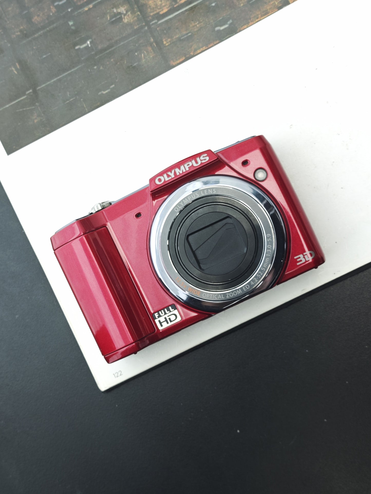 Used Olympus SZ-20 red Digital Camera