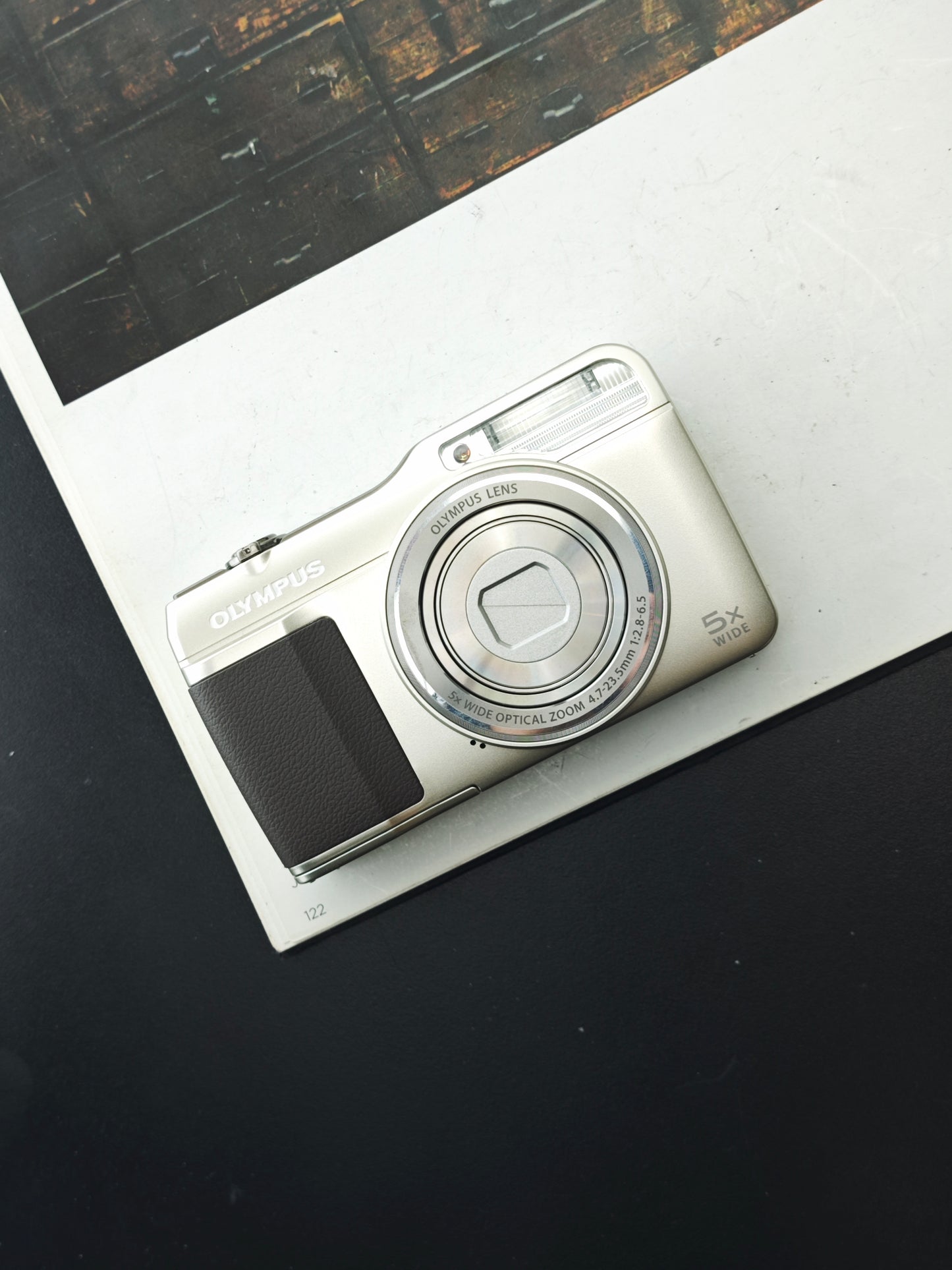 Used Olympus VG-190 silver Digital Camera [with box]
