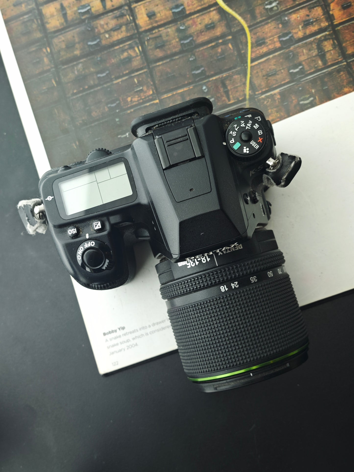 Used Pentax K-5 with SMC Pentax-DA 18-135mm F3.5-5.6 ED AL [No charger]