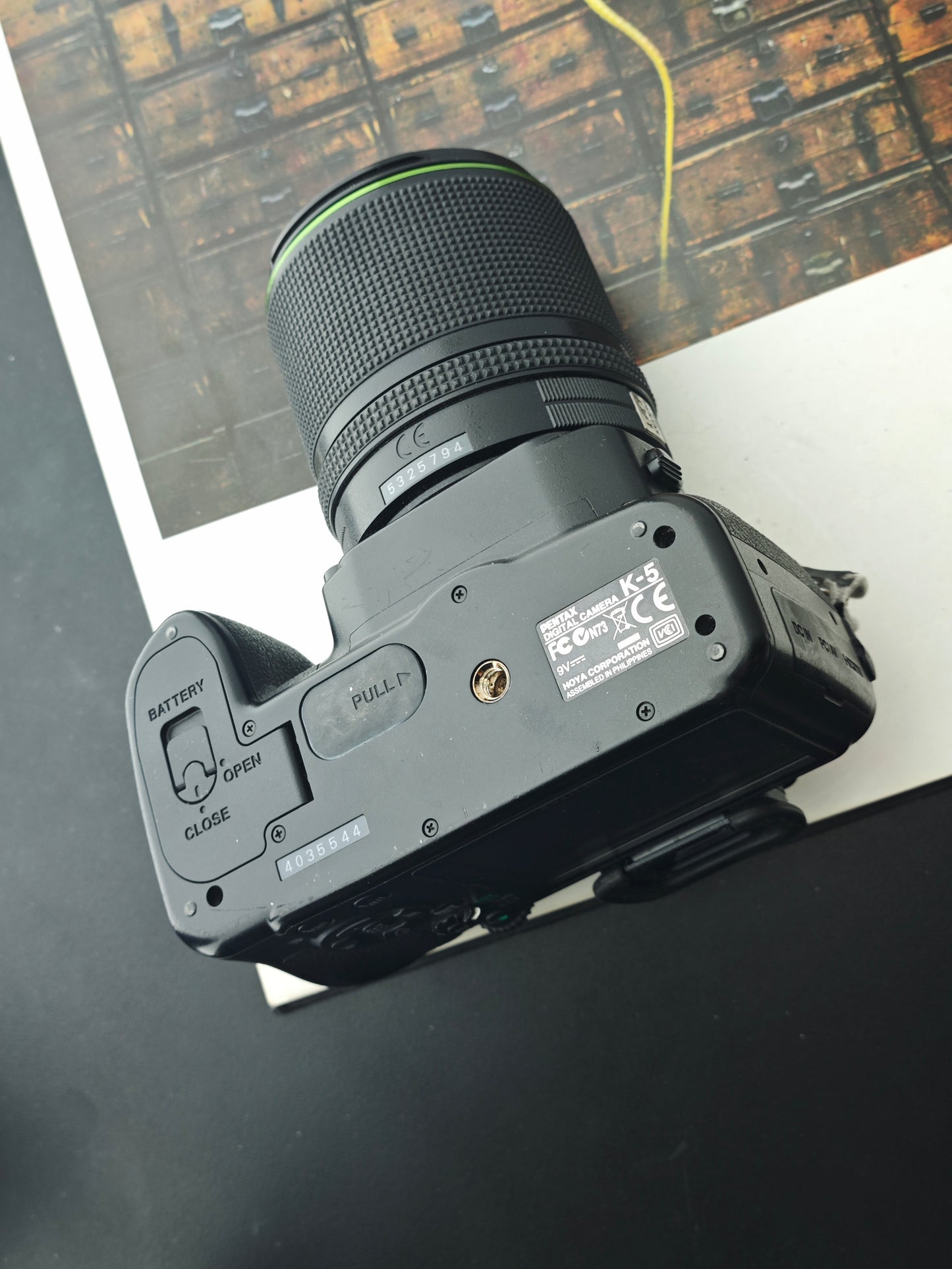 Used Pentax K-5 with SMC Pentax-DA 18-135mm F3.5-5.6 ED AL [No charger]