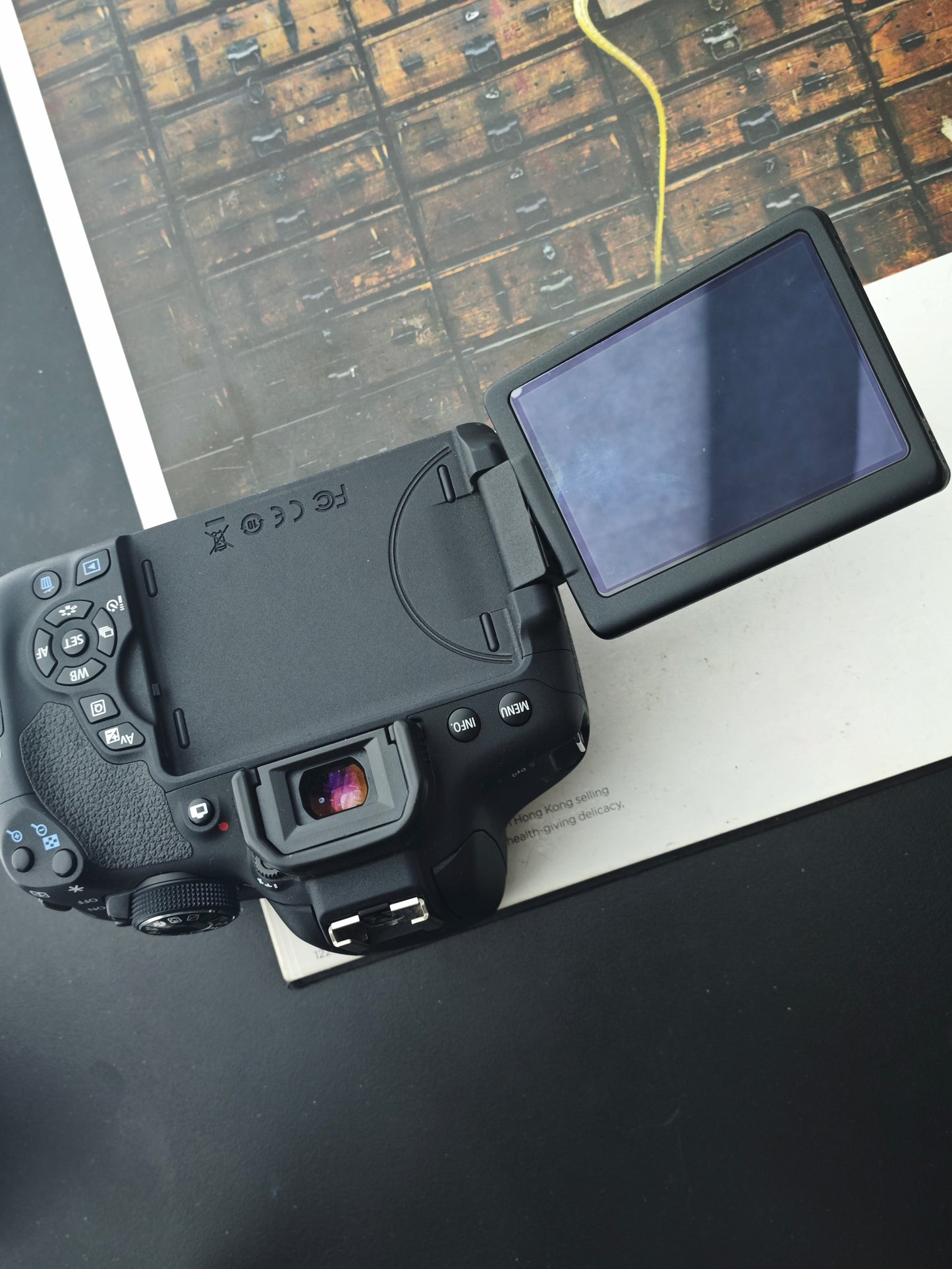 Used Canon EOS Kiss X8i with EF-S 55-250mm F4-5.6 IS STM