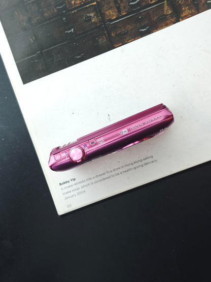 Used Nikon Coolpix S3700 pink Digital Camera [No charger]