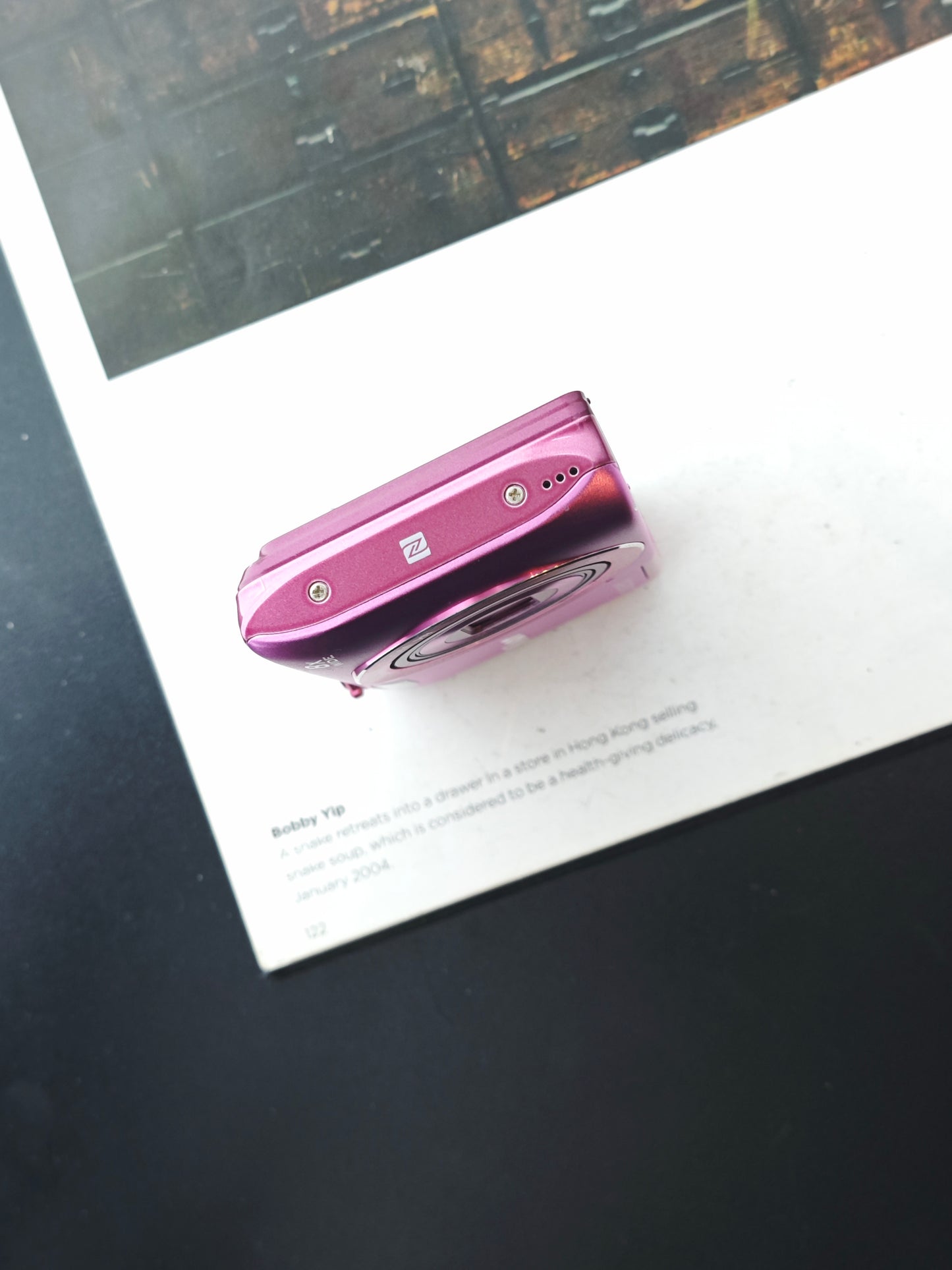 Used Nikon Coolpix S3700 pink Digital Camera [No charger]