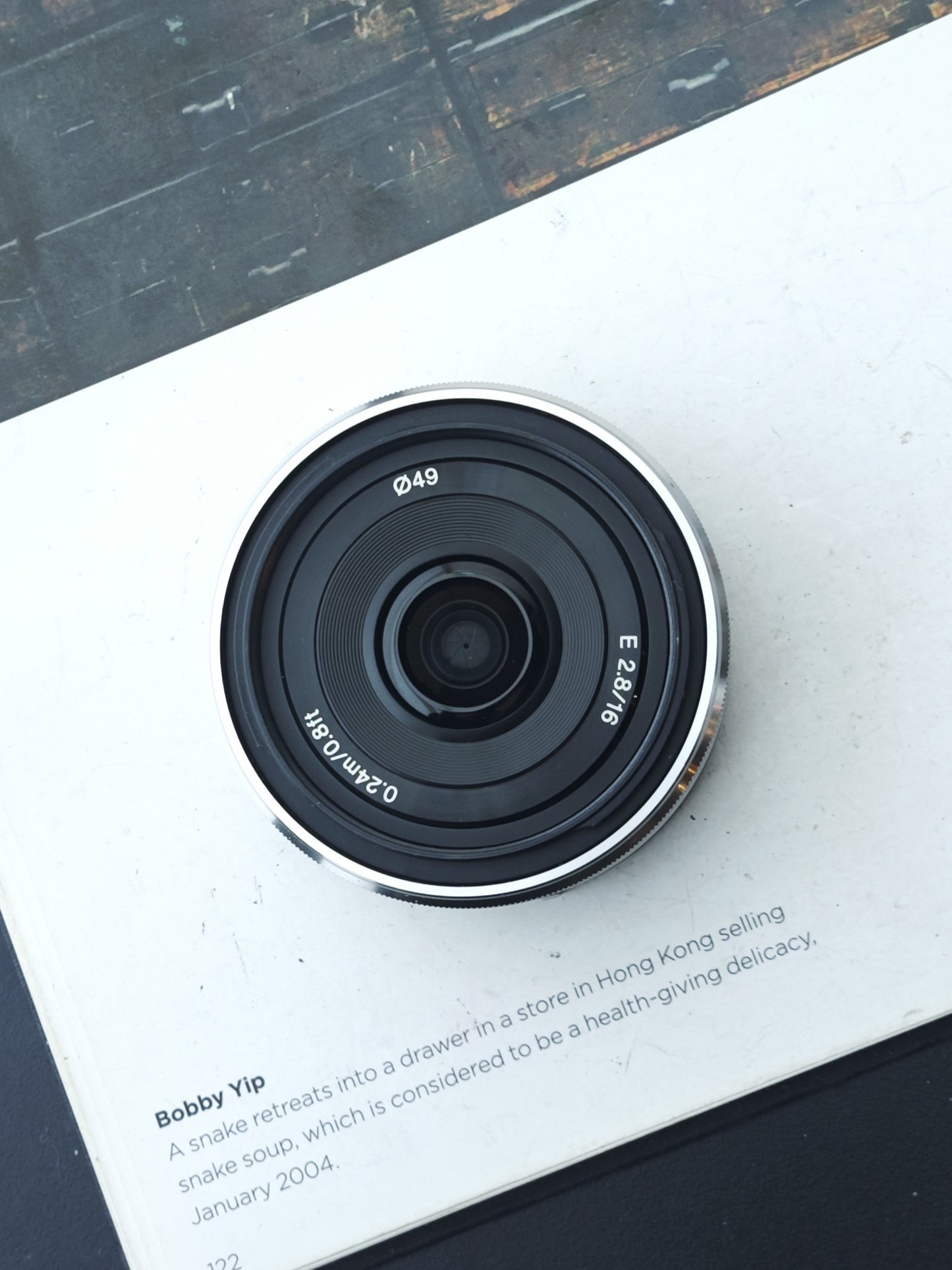 Sony E 16mm F2.8 with VCL-ECU1 Ultra Wide Converter 0.75x