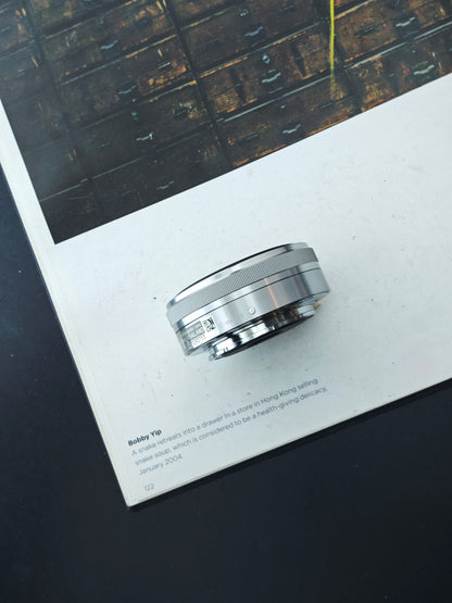 Sony E 16mm F2.8 with VCL-ECU1 Ultra Wide Converter 0.75x