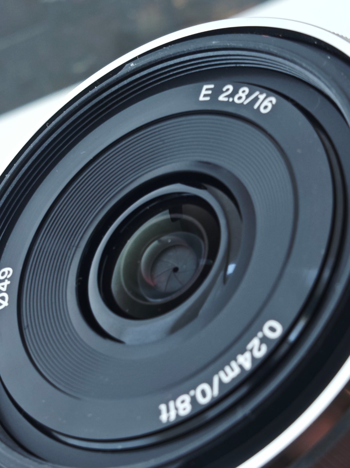 Sony E 16mm F2.8 with VCL-ECU1 Ultra Wide Converter 0.75x