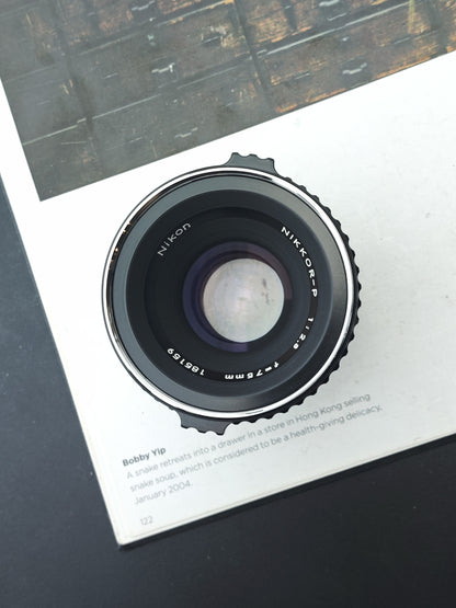 Nikon Nikkor-P 75mm F2.8 [For Zenza Bronica EC S2 S2A]
