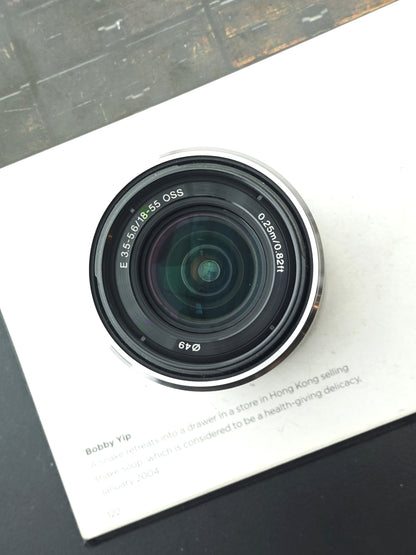 Sony E 18-55mm 3.5-5.6 OSS silver [E mount] #2232124