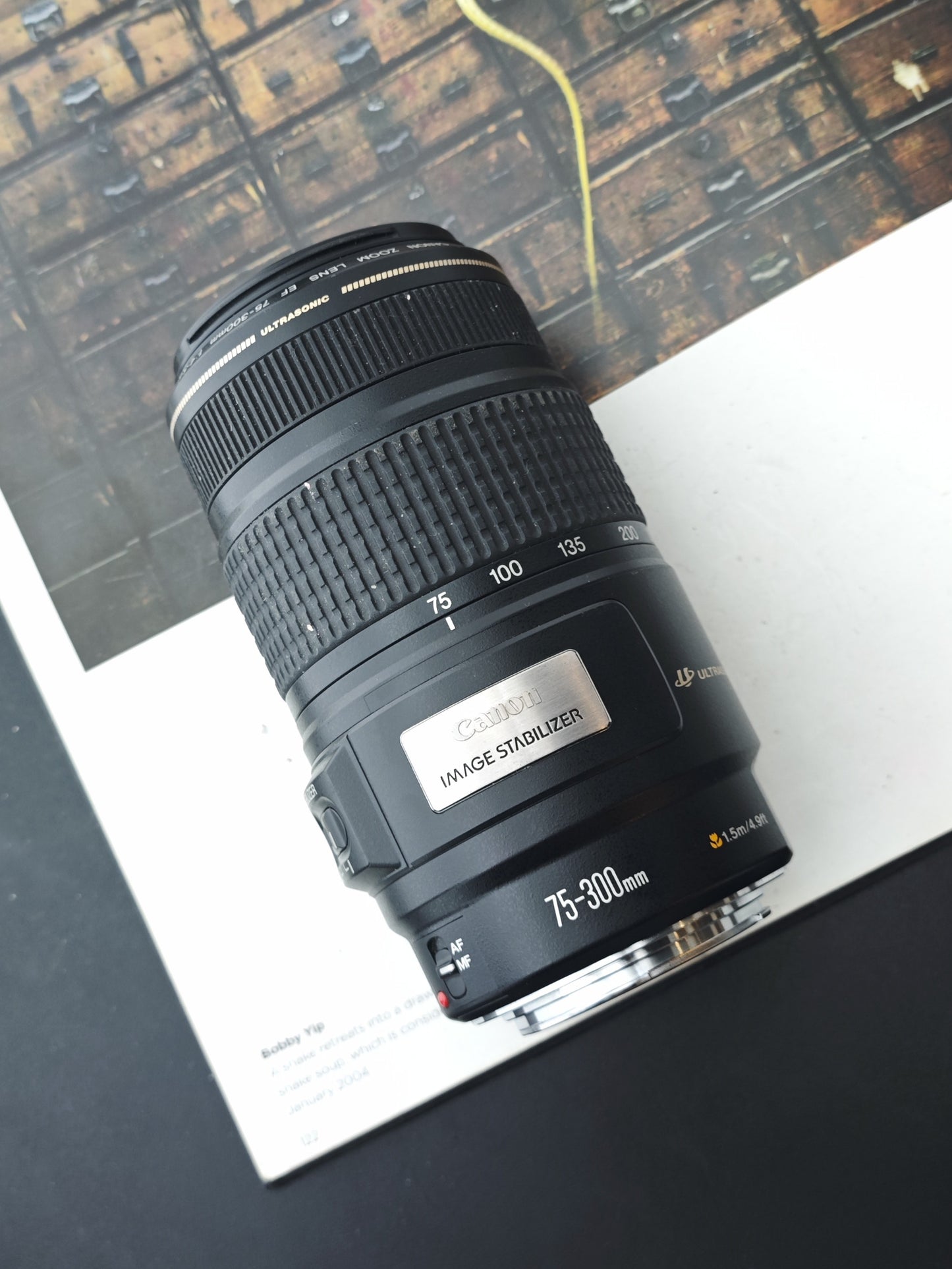Canon Zoom Lens EF 75-300mm F4-5.6 IS USM