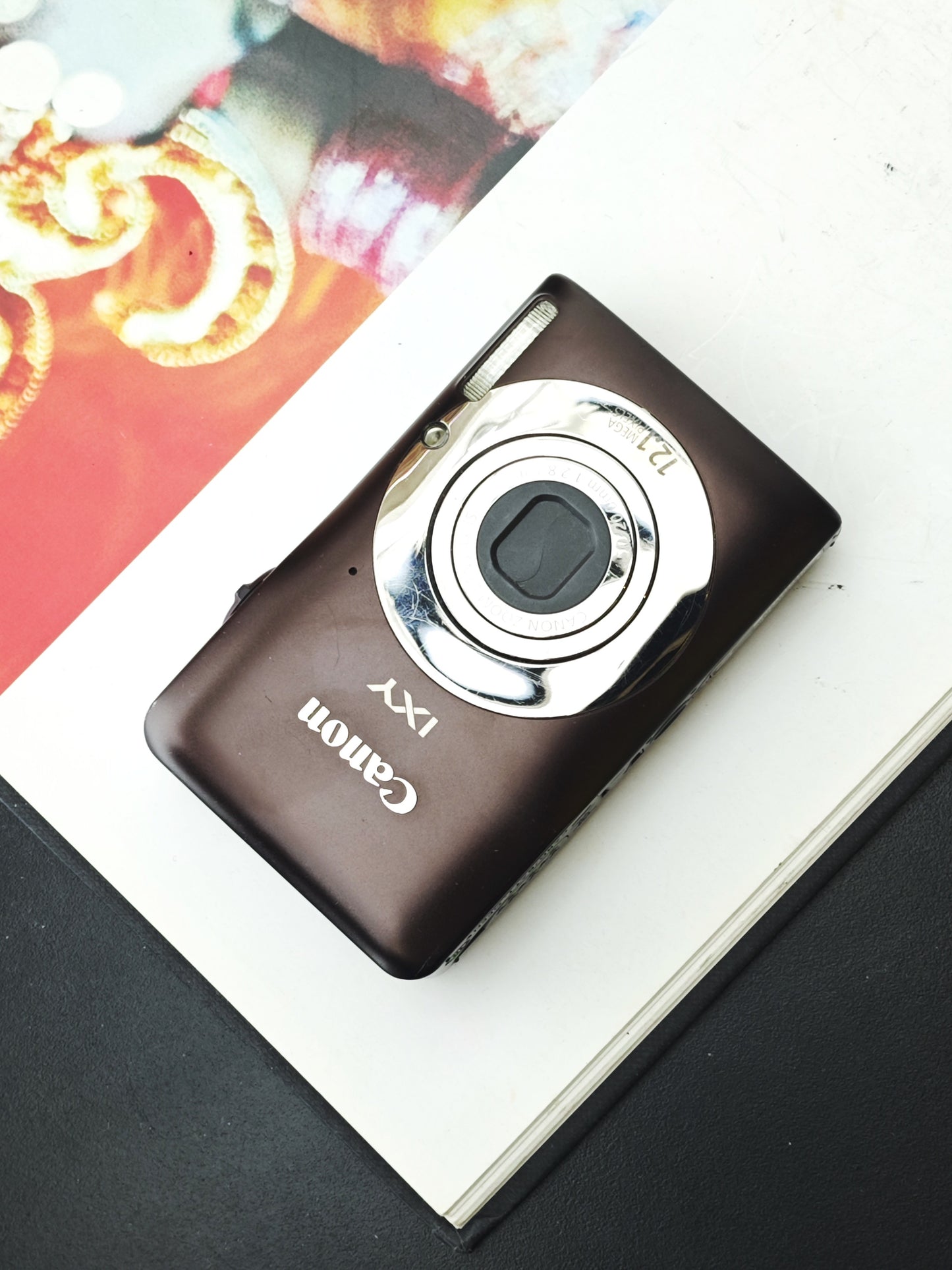 Used Canon IXY 200F dark brown Digital Camera