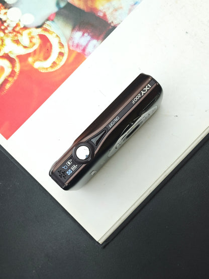 Used Canon IXY 200F dark brown Digital Camera