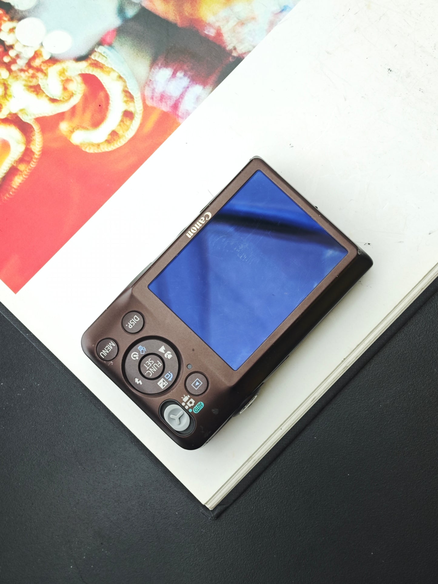 Used Canon IXY 200F dark brown Digital Camera