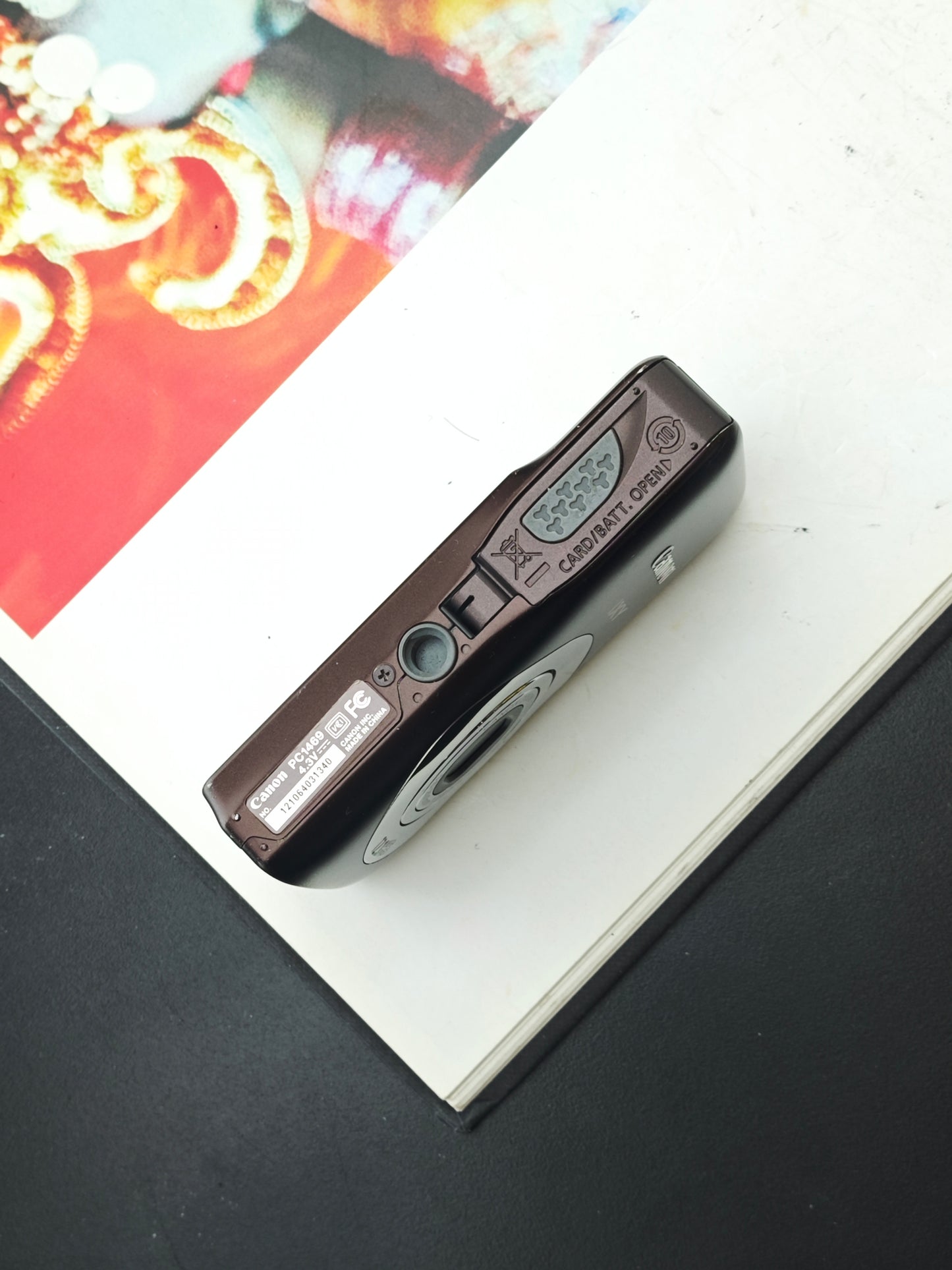 Used Canon IXY 200F dark brown Digital Camera