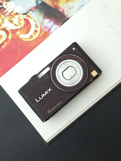Used Panasonic Lumix DMC-FX37 dark brown Digital Camera [JPN only] #FG8GA008271