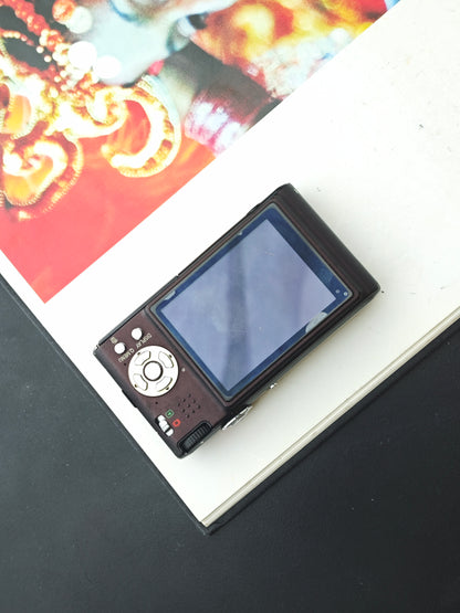 Used Panasonic Lumix DMC-FX37 dark brown Digital Camera [JPN only] #FG8GA008271