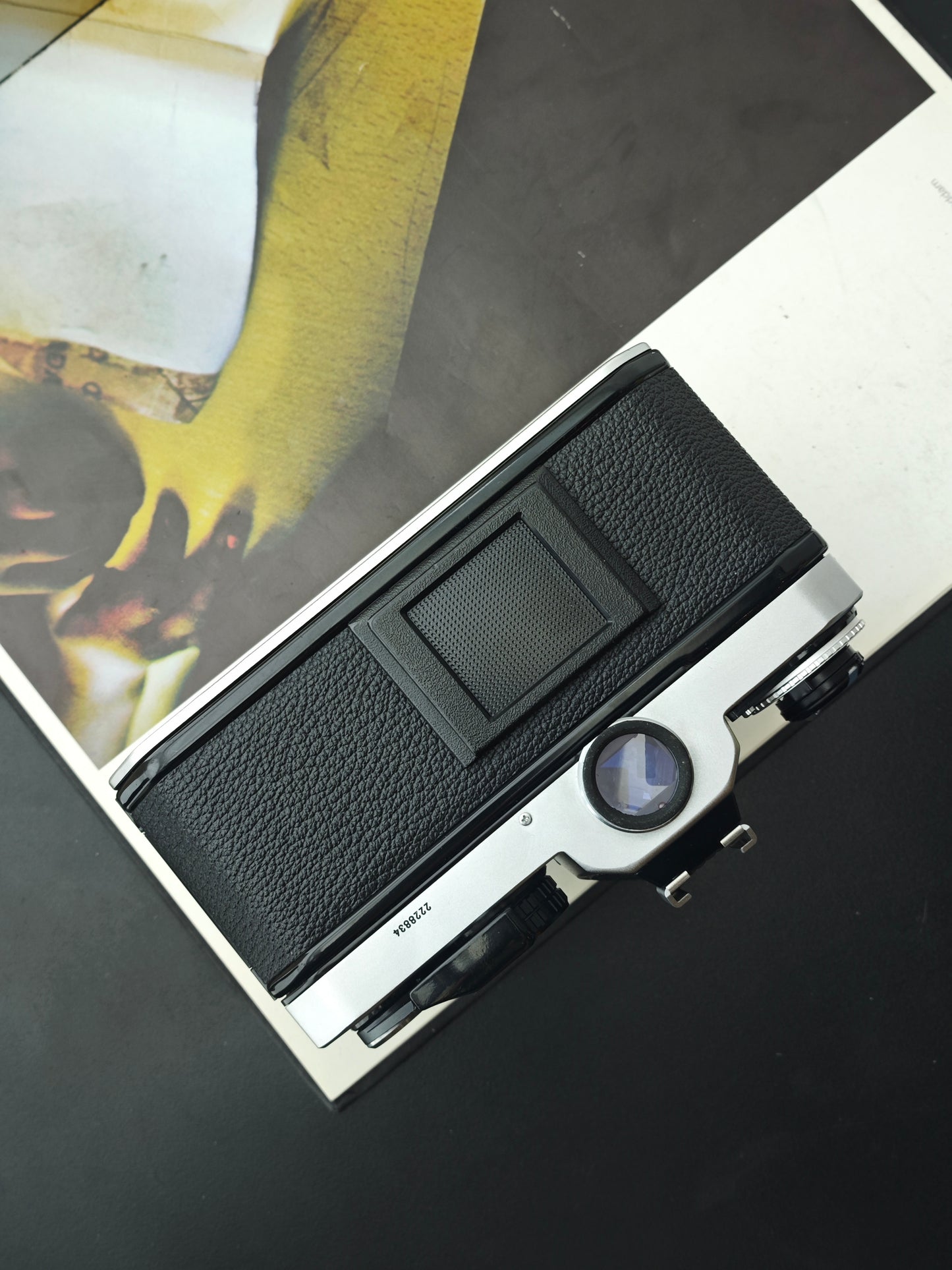 Nikon FE2 silver with Nikon Nikkor 50mm F1.4 Ai