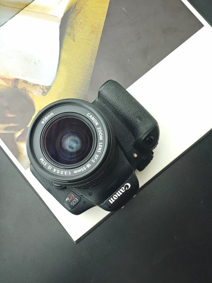 Used Canon EOS Kiss X8i with EF -S 18-55mm F3.5-6.6 IS STM [No charger]