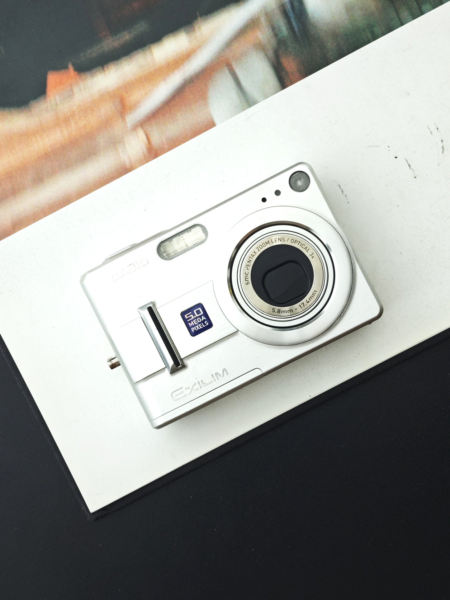 Used Casio EXILIM EX-Z55 Digital Camera [No charger]