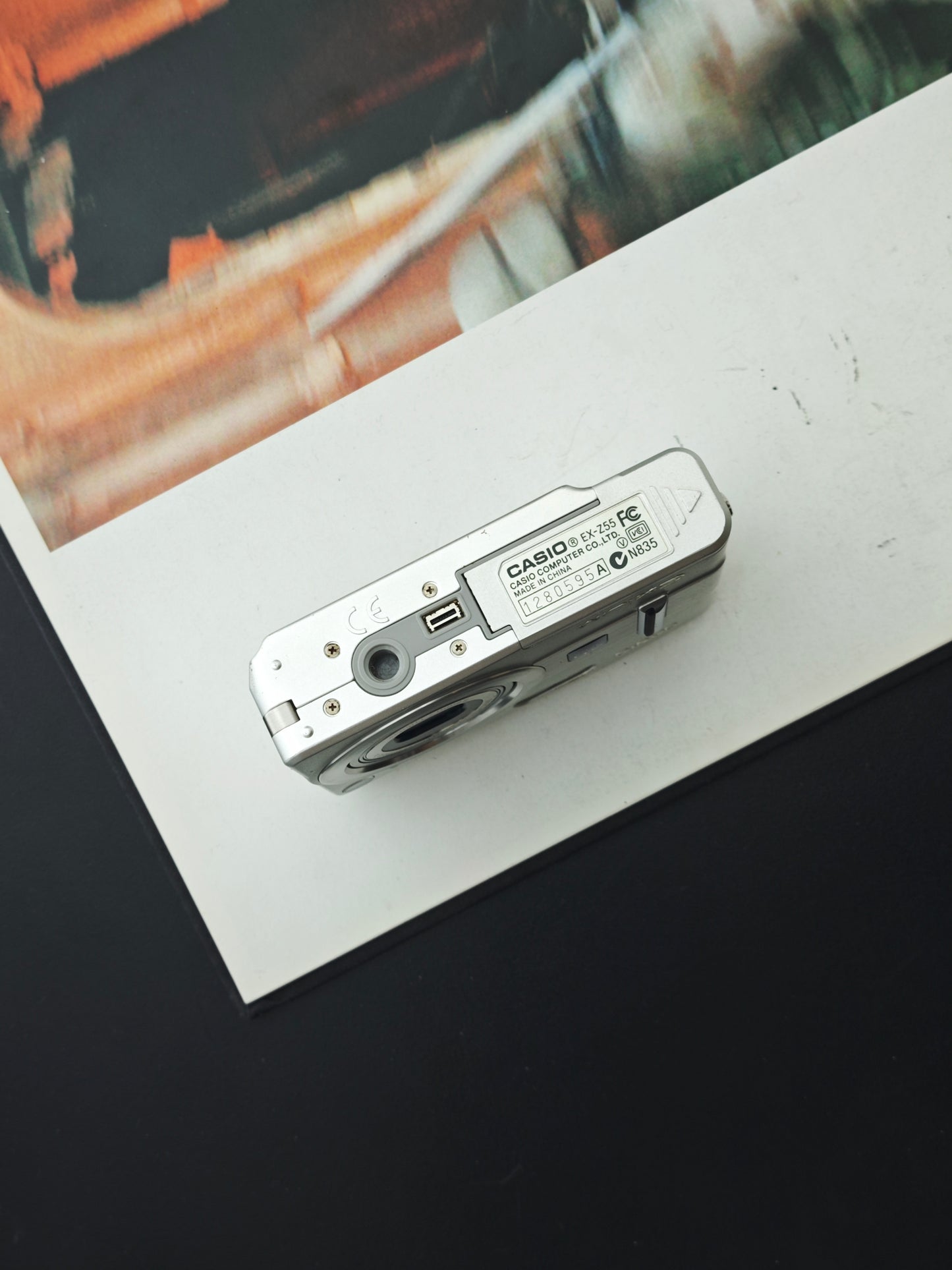 Used Casio EXILIM EX-Z55 Digital Camera [No charger]