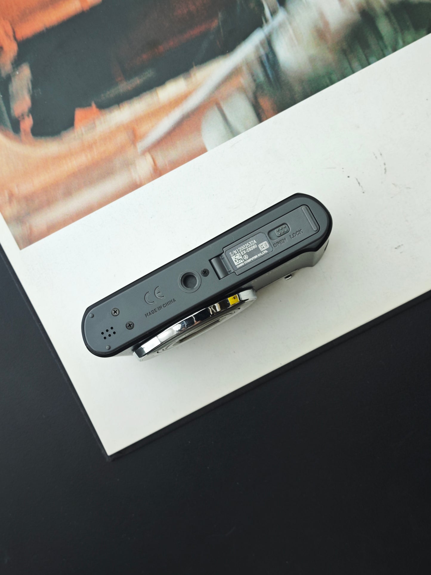 Used Casio EXILIM EX-ZS260 black Digital Camera [No charger]