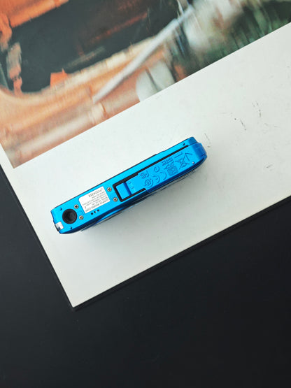 *READ* Used Olympus VG-140 blue Digital Camera [No charger]