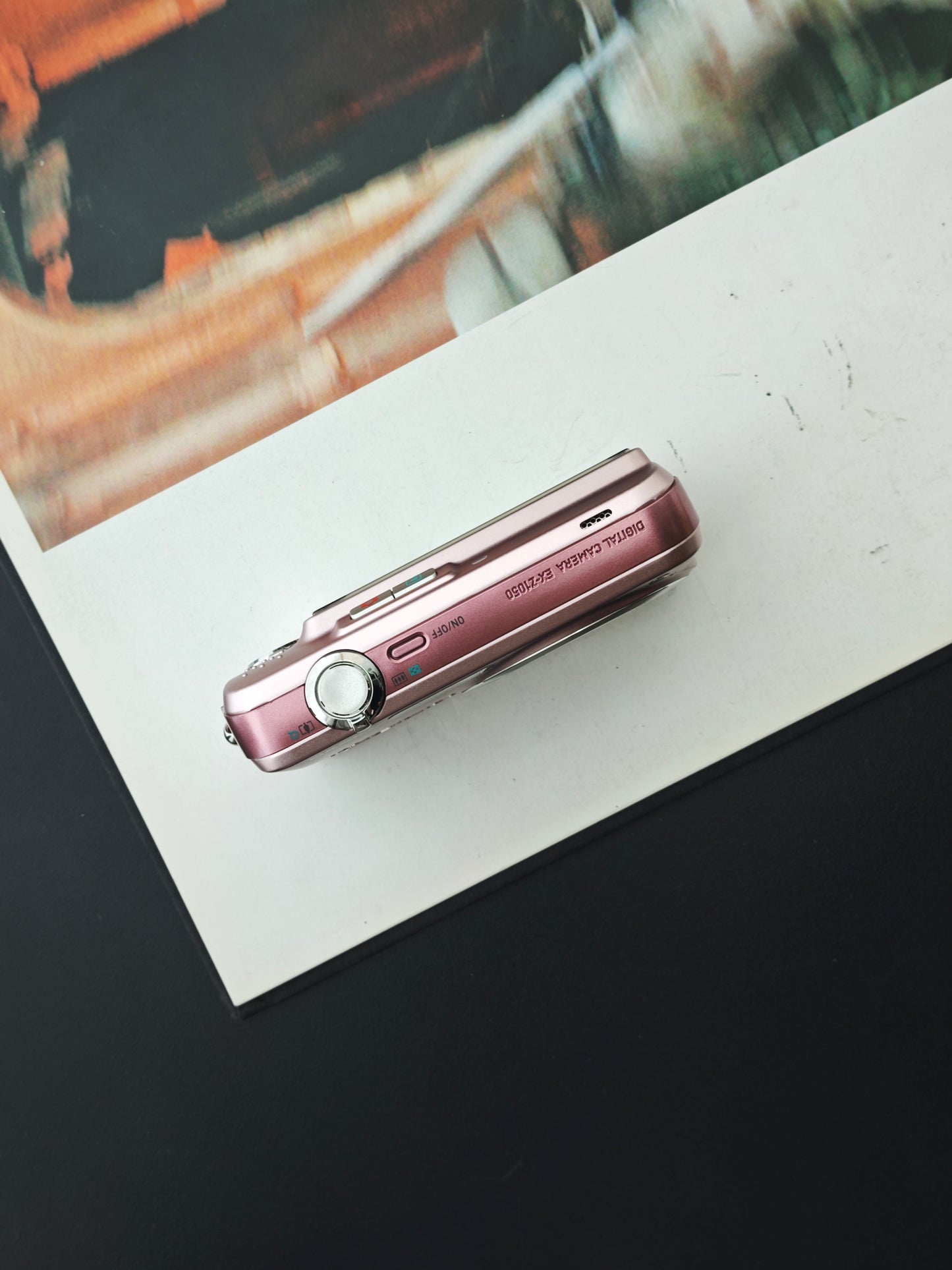 Used Casio EXILIM EX-Z1050 pink Digital Camera [No charger]