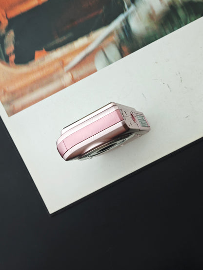 Used Casio EXILIM EX-Z1050 pink Digital Camera [No charger]