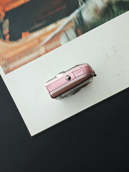Used Casio EXILIM EX-Z1050 pink Digital Camera [No charger]