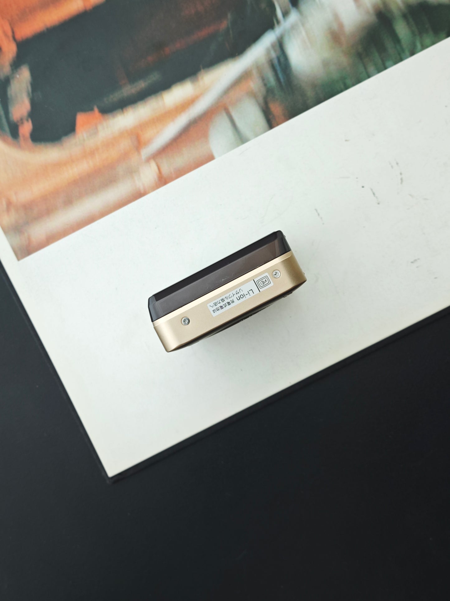 Used Sony Cyber-shot DSC-WX5 gold Digital Camera [JPN only, No charger]