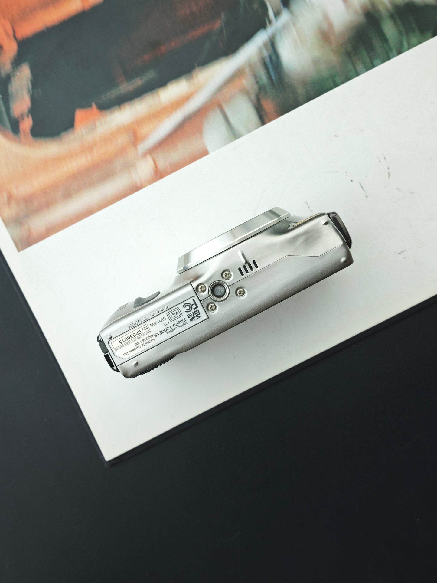 Used Fujifilm FinePix F300 EXR silver Digital Camera