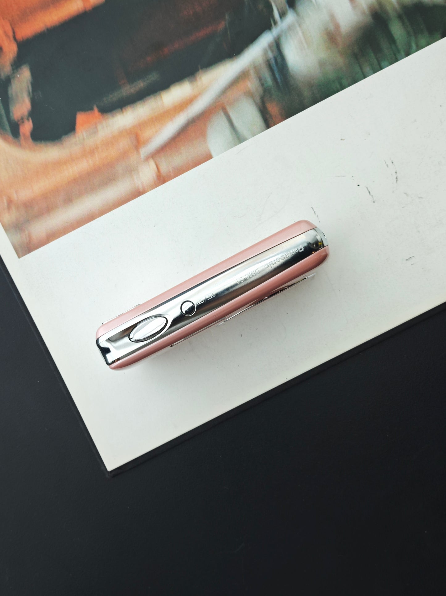 Used Panasonic Lumix DMC-S1 pink Digital Camera [JPN only, No charger]