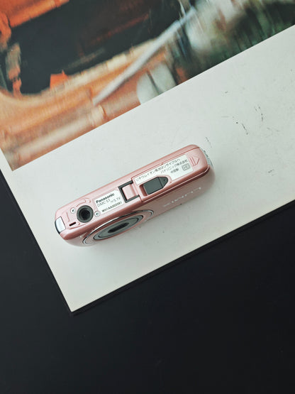 Used Panasonic Lumix DMC-S1 pink Digital Camera [JPN only, No charger]