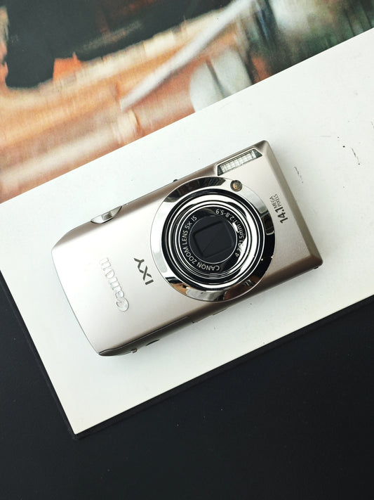 Used Canon IXY 10S silver Digital Camera [with box] #071034004965