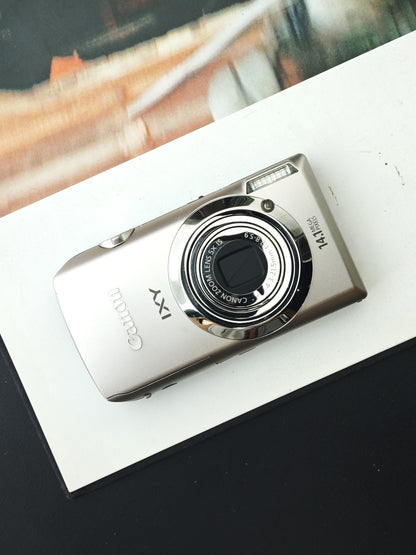 Used Canon IXY 10S silver Digital Camera [with box] #071084007984