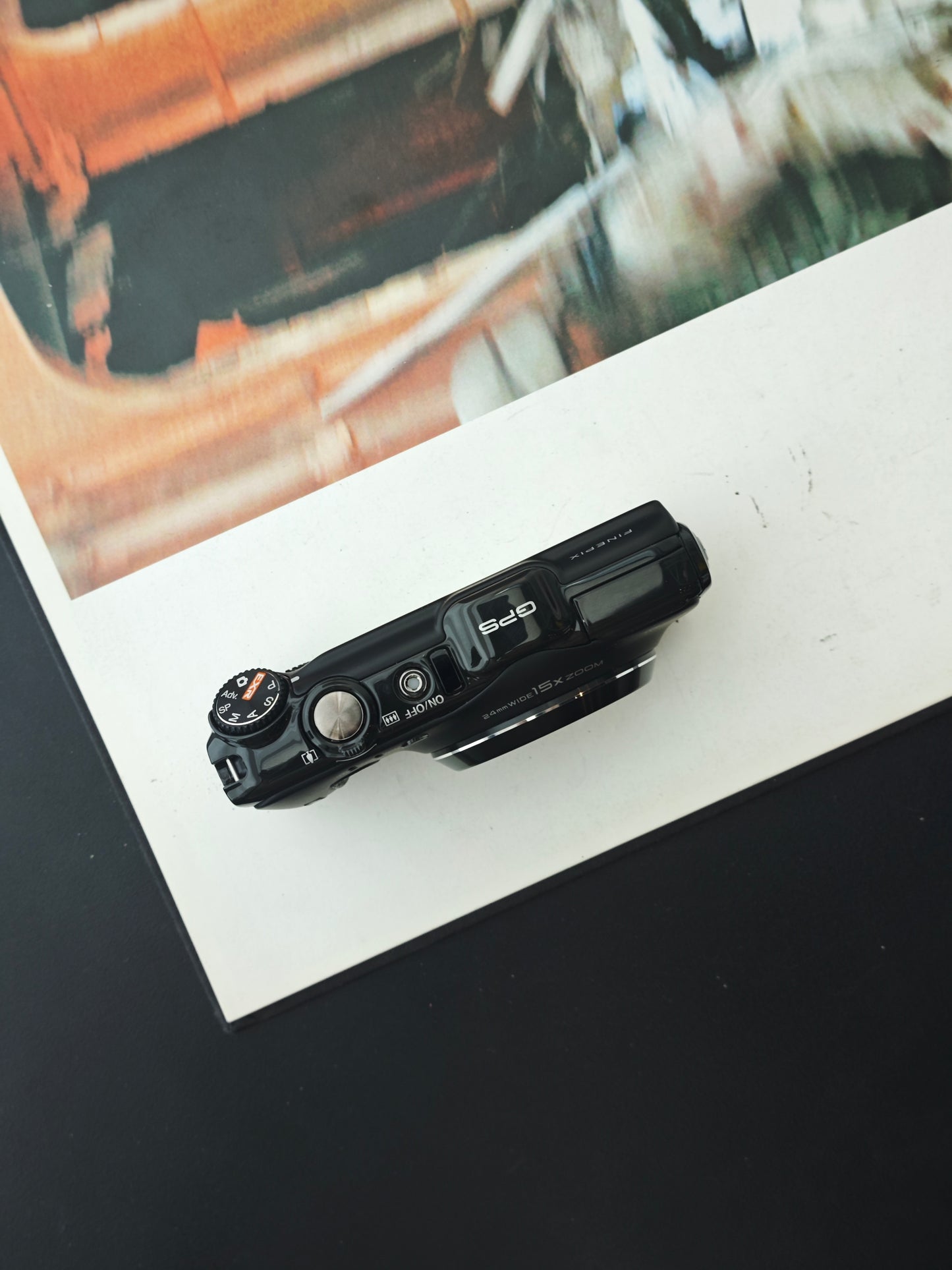 Used Fujifilm FinePix F600 EXR black Digital Camera [No charger]