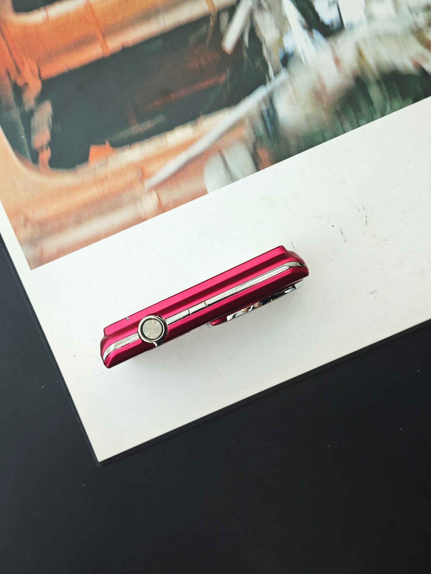 Used Casio EXILIM EX-Z900 magenta Digital Camera [No charger]