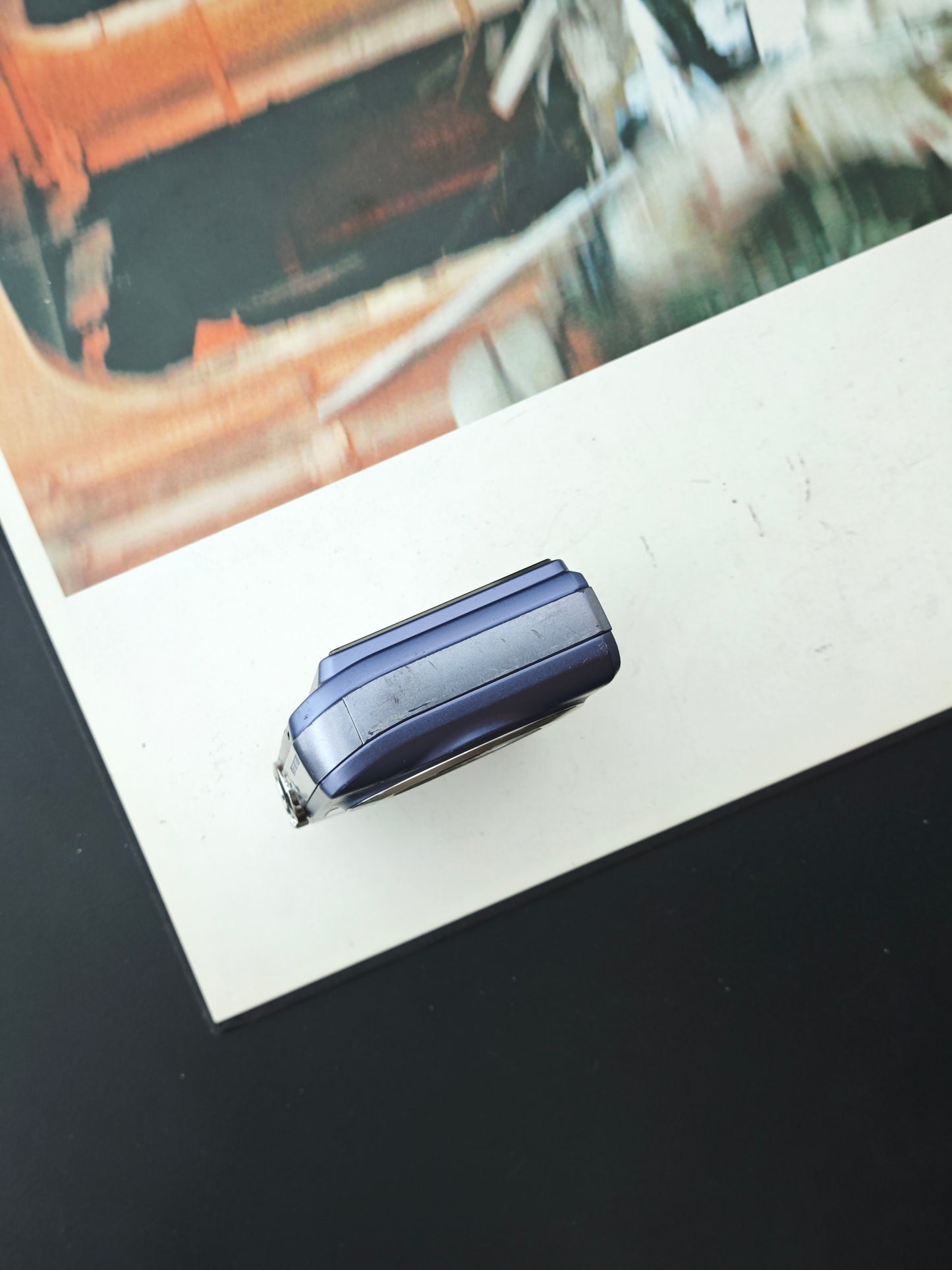 Used Casio EXILIM EX-Z1050 purple Digital Camera [No charger]