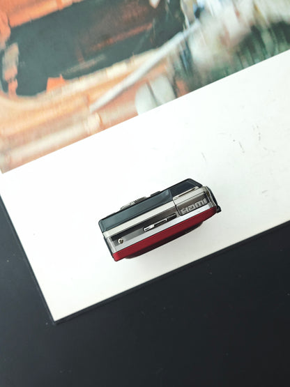 Used Nikon Coolpix S6000 red Digital Camera [No charger]