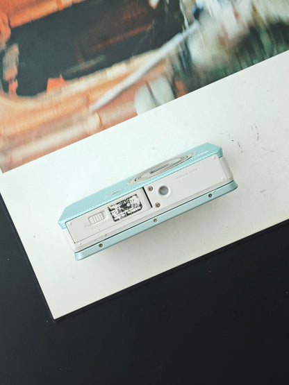 Used Casio EXILIM EX-ZR60 HS light blue Digital Camera [No charger]