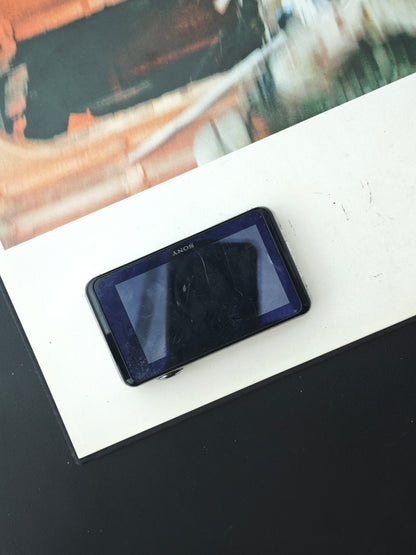 Used Sony Cyber-shot DSC-WX70 silver Digital Camera [JPN only, No charger]