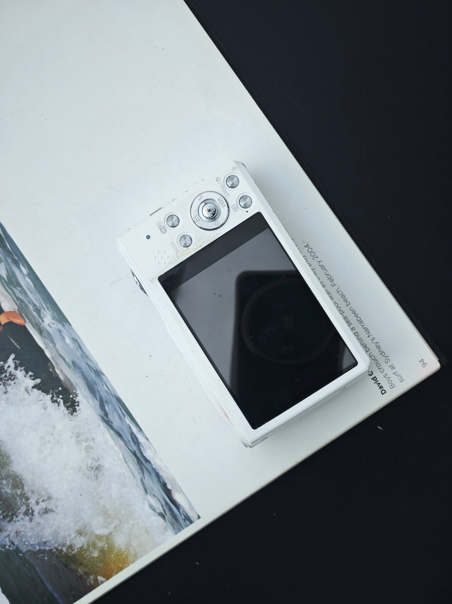 Used Panasonic Lumix DMC-SZ8 white Digital Camera [JPN only, No charger]