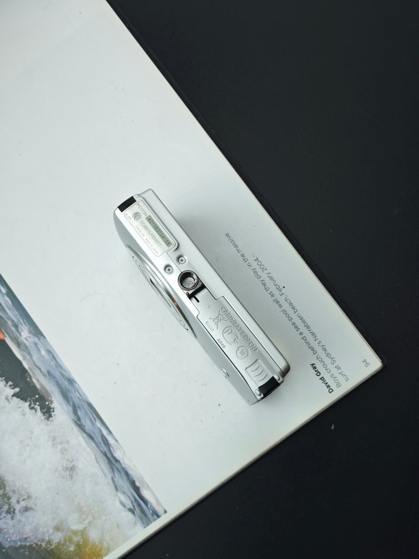 Used Canon IXY 420F silver Digital Camera