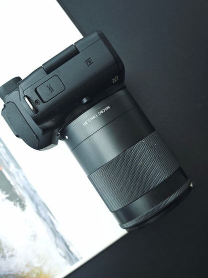 Used Canon EOS Kiss M with Zoom EF-M 55-200mm F4.5-6.3 IS STM