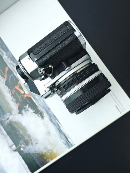 *READ* Nikon FE silver with Nikkor 50mm F1.4 Ai #3838809