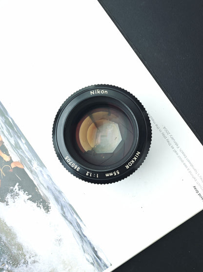 Nikon Nikkor 55mm F1.2 Ai'd