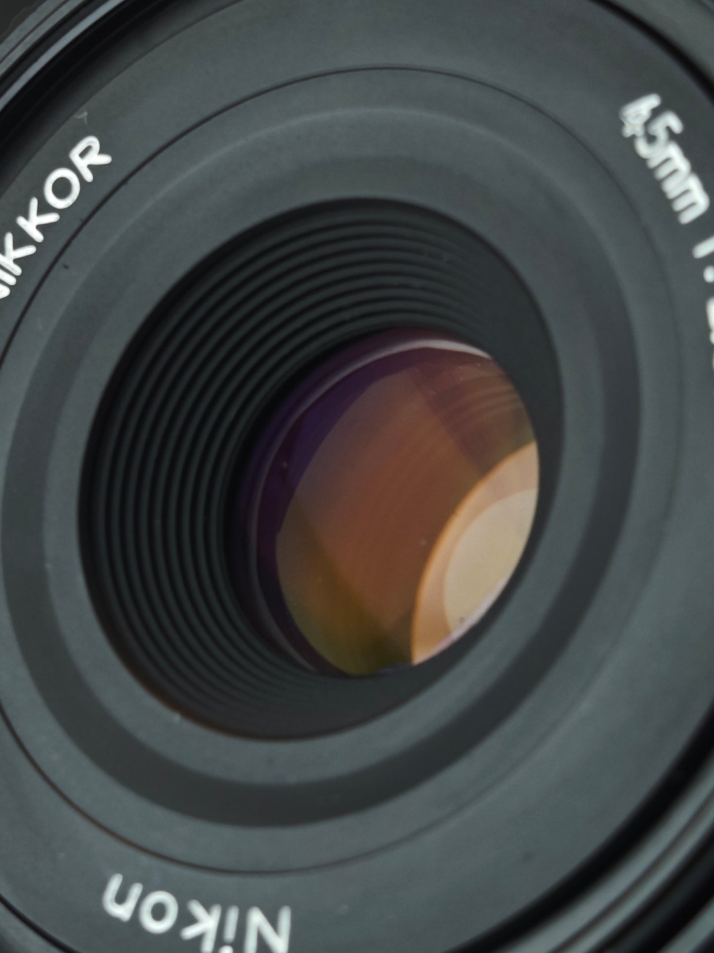 Nikon Nikkor 45mm F2.8P black