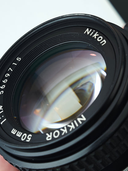 Nikon F3HP with Nikkor 50mm F1.4 Ai-S