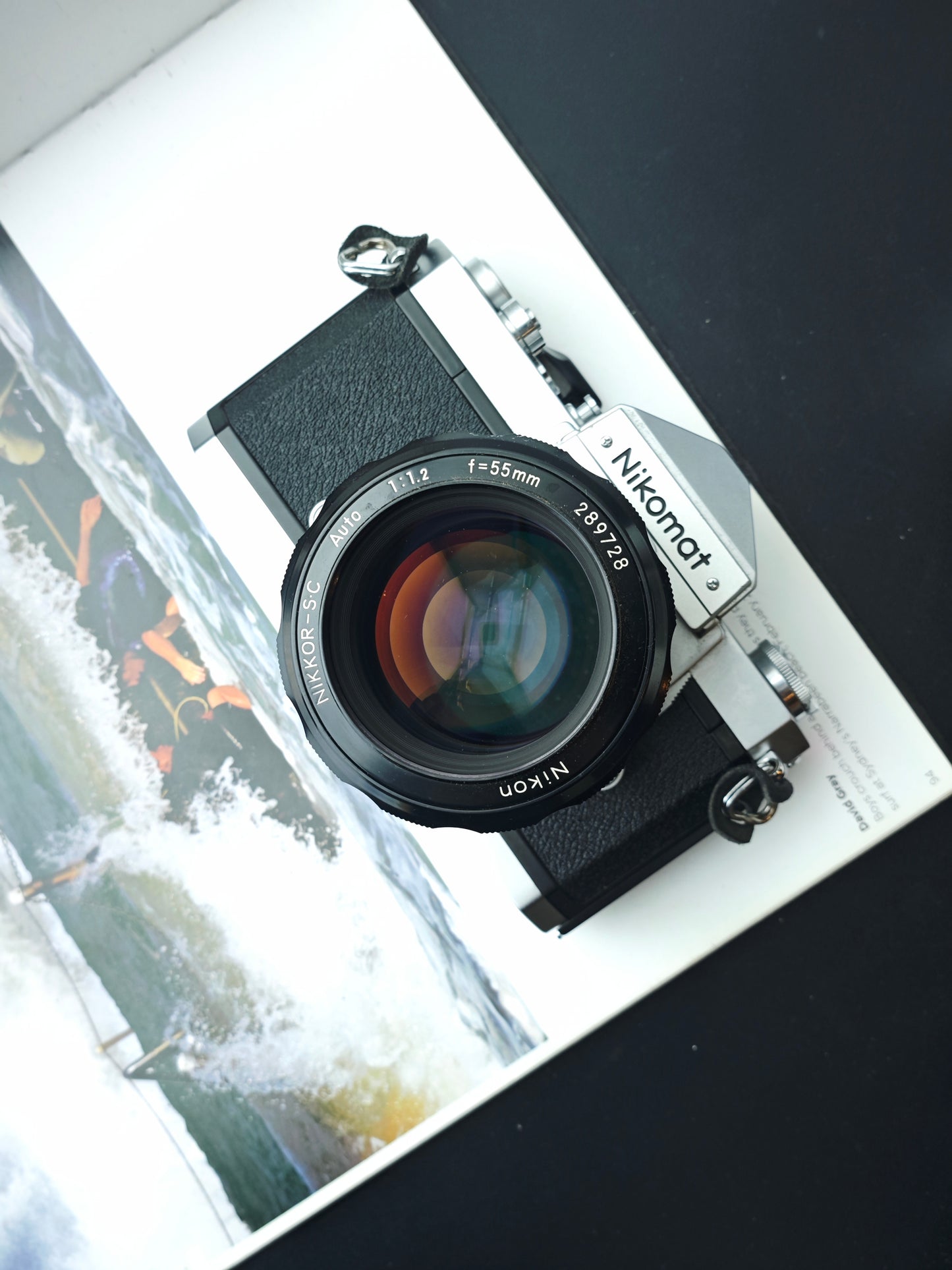 Nikomat FT-N with Nikkor-S.C 55mm F1.2