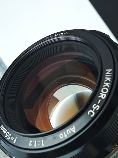 Nikomat FT-N with Nikkor-S.C 55mm F1.2