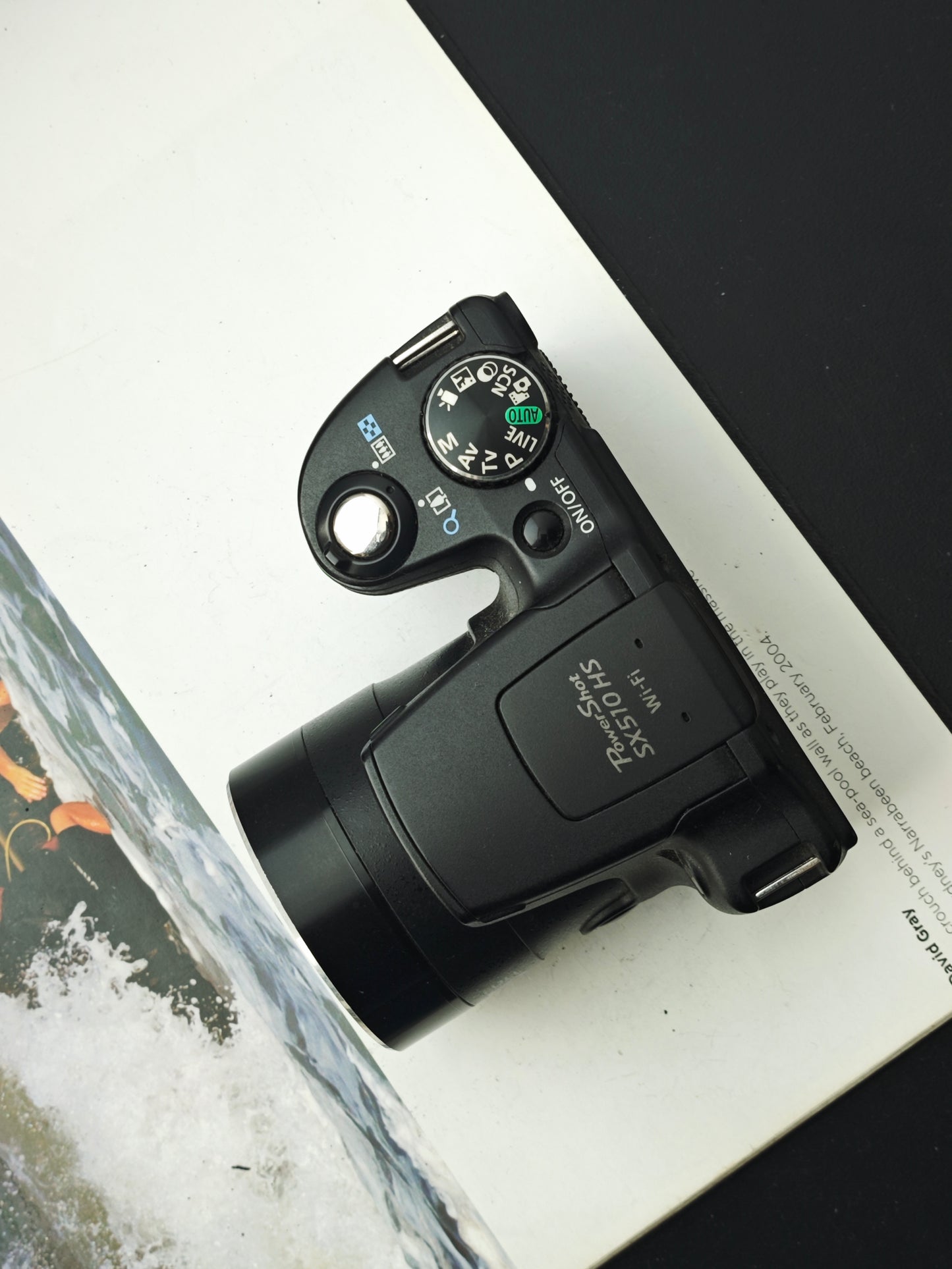 Used Canon PowerShot SX510 HS Digital Camera [No charger]